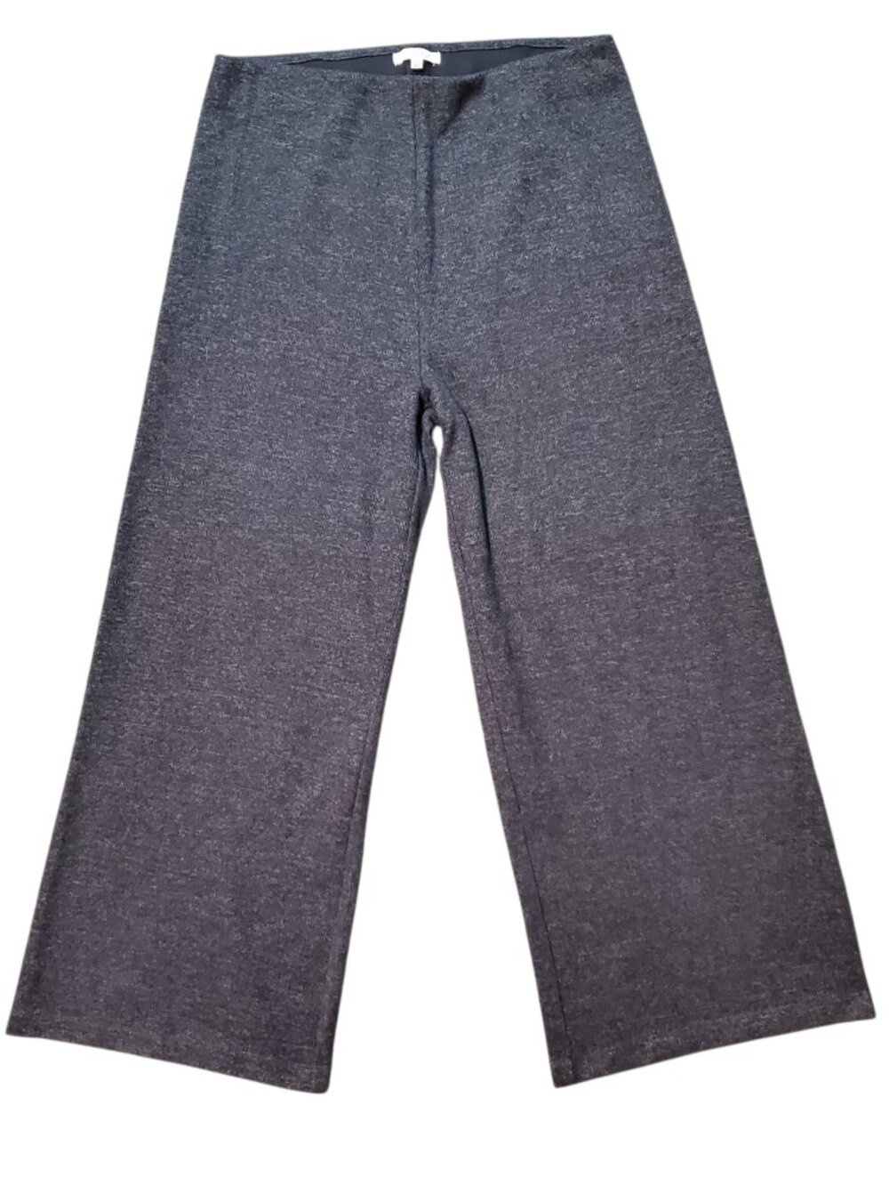 Z Supply Dark Gray Pull On Wide Leg Casual Pants - Large